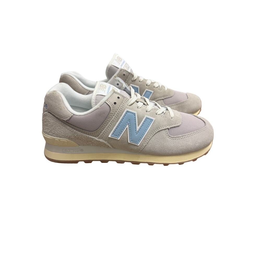 New Balance 574 Moonrock Chrome Blue Women 10 Casual Lifestyle Shoes WL574GQ2-B - Picture 5 of 8